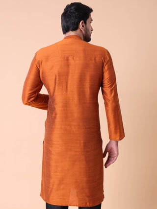 Men's Solid Cotton Kurta