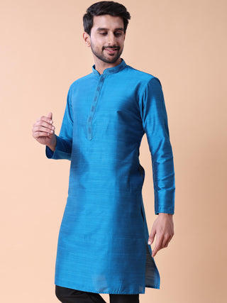 Men's Solid Cotton Kurta