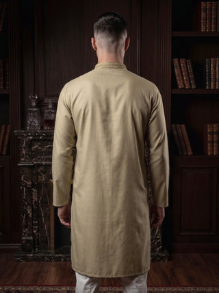 Men’s Pista Sequined Embroidered Kurta MAAHI FABS