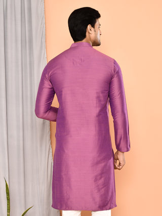 Men's Cotton Solid Kurta