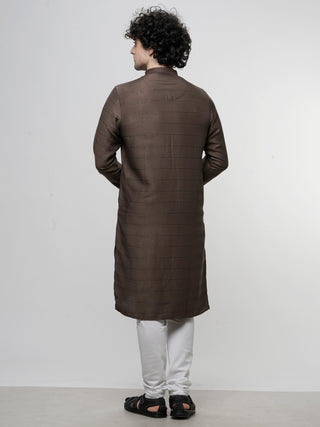 Maahi Fab Men Cotton Thread Work Kurta and Pajama