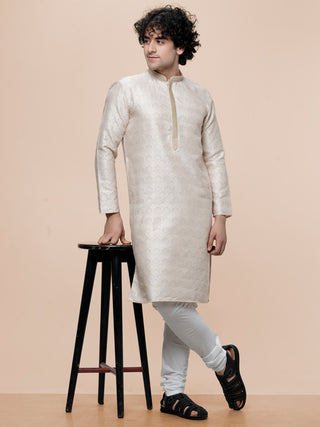 Maahi Fab Men's Printed Cotton Kurta