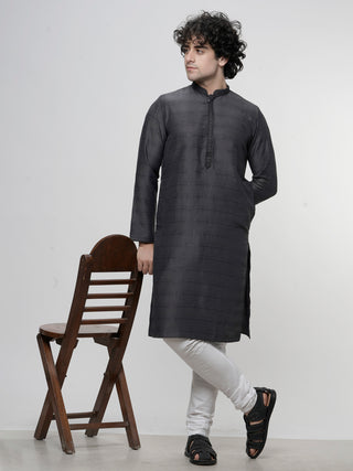 Maahi Fab Men Cotton Thread Work Kurta and Pajama