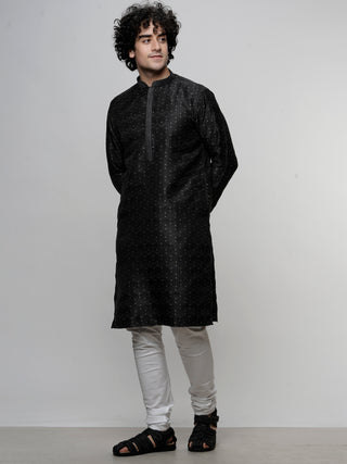 Maahi Fab Men's Printed Cotton Kurta