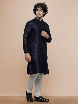 Maahi Fab Men's Printed Cotton Kurta