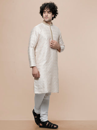 Maahi Fab Men's Printed Cotton Kurta